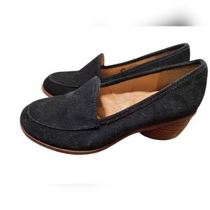 Sofft Black Suede Loafers 7.5 Women